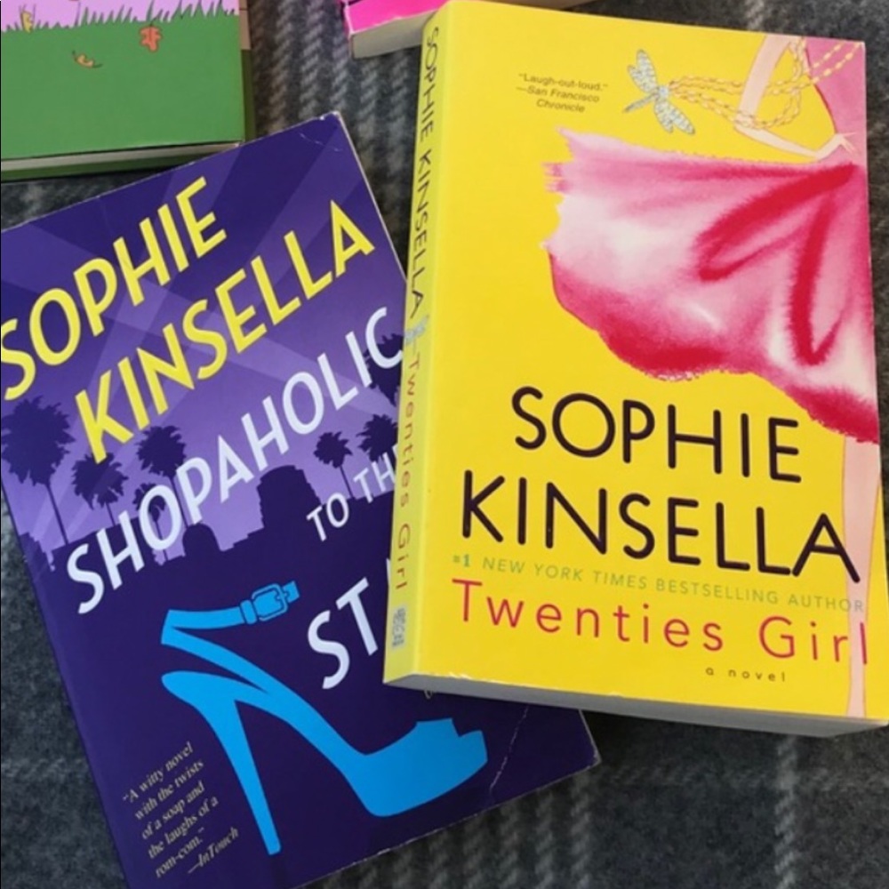 Lot of Sophie Kinsella Books / Novels ~ 2 paperback EUC books ~ Shopaholic